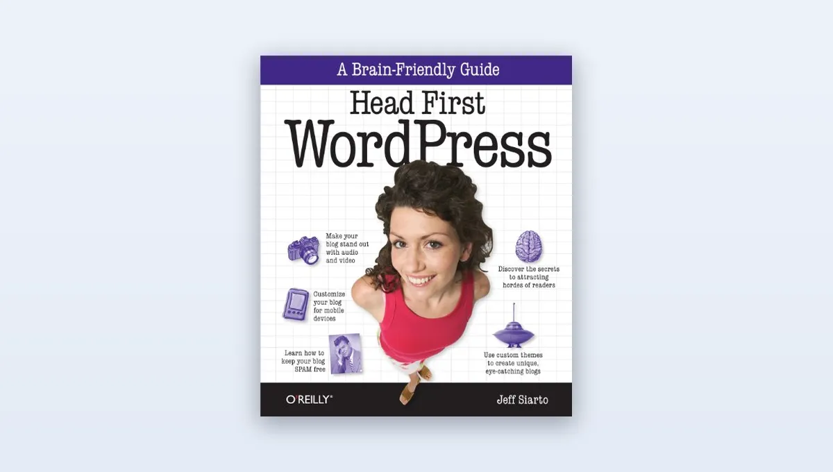 Head First WordPress by Jeff Siarto cover