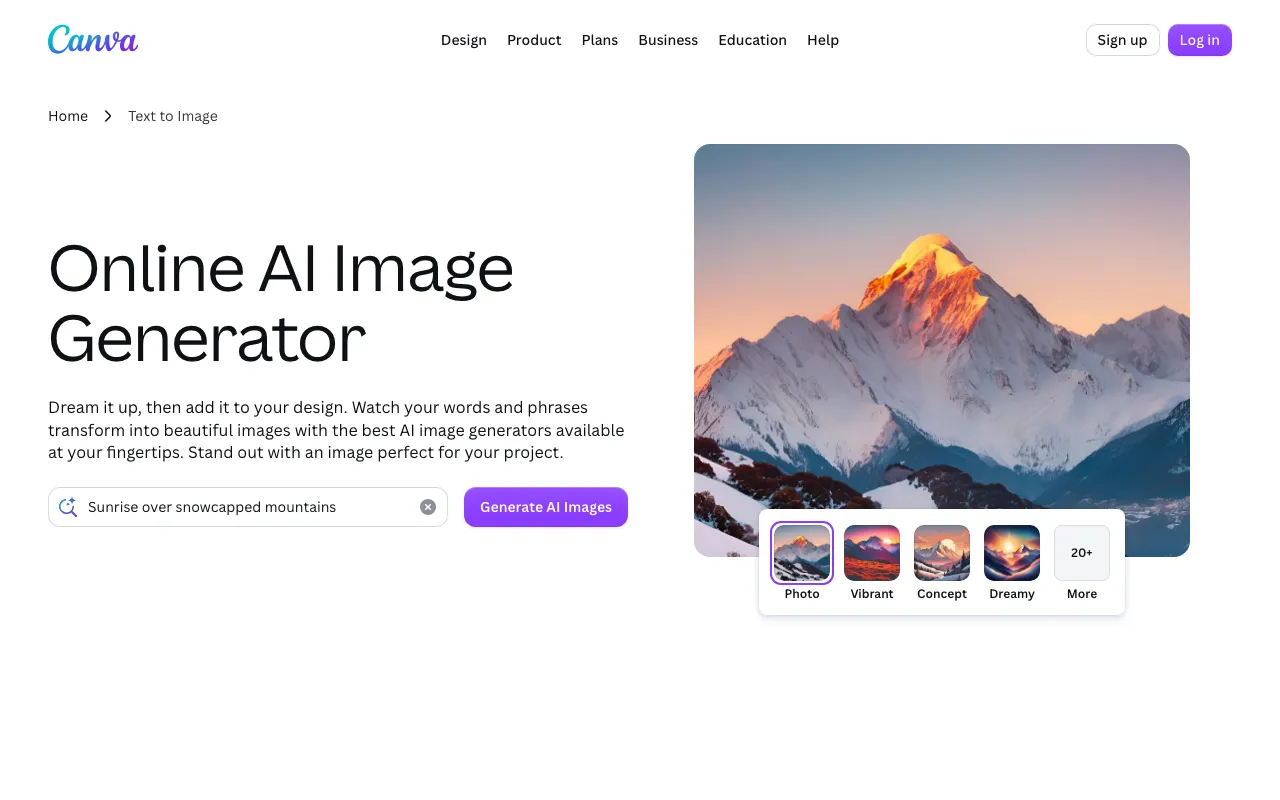 Canva (Magic Media) screenshot