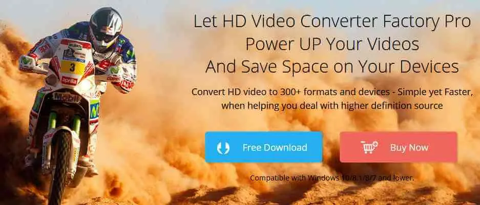 WonderFox HD Video Converter Factory Pro homepage