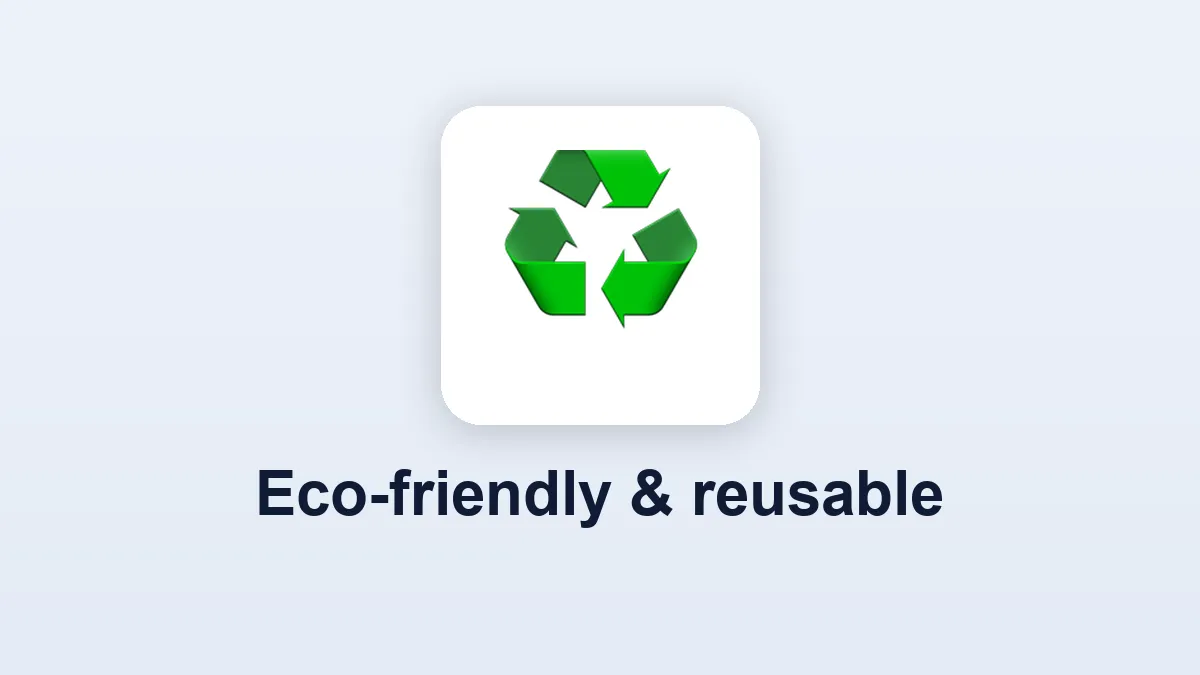 Eco-friendly & reusable category