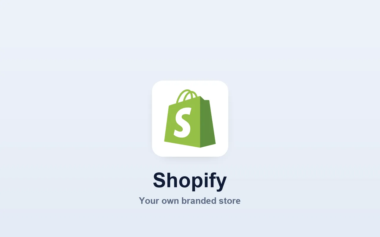 Shopify brand mark